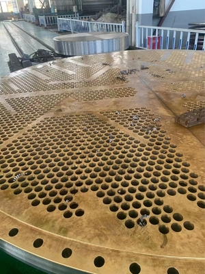 C27000 Kupferplattierte Platte BV Kupferplattierte Aluminiumplatte Rohrboden Industrieanlagen
