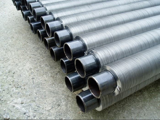 TÜV Titan-Rippenrohr-Rohr-Rippenrohr-Wärmetauscher Petrochemie Luft- und Raumfahrt
