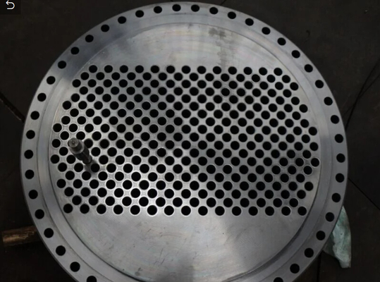 UNS 6625 8825 Wärmetauscher-Rohrboden GR70 304L 316L Nickel-Rohrboden