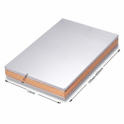 2-12 mm Dicke Titanplatte mit Kupferplatten Metallmaterial 100 mm-6000 mm Länge