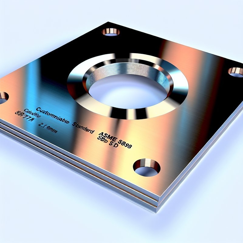 Anpassbare ASME SB898 Standard-Titanplatte für schwere Anwendungen mit einer Dicke von 2-12 mm