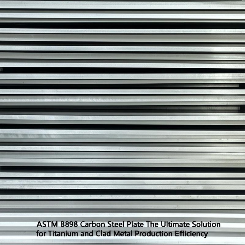 ASTM B898 Kohlenstoffstahlplatte Die ultimative Lösung für die Produktion von Titan und Plattenmetall