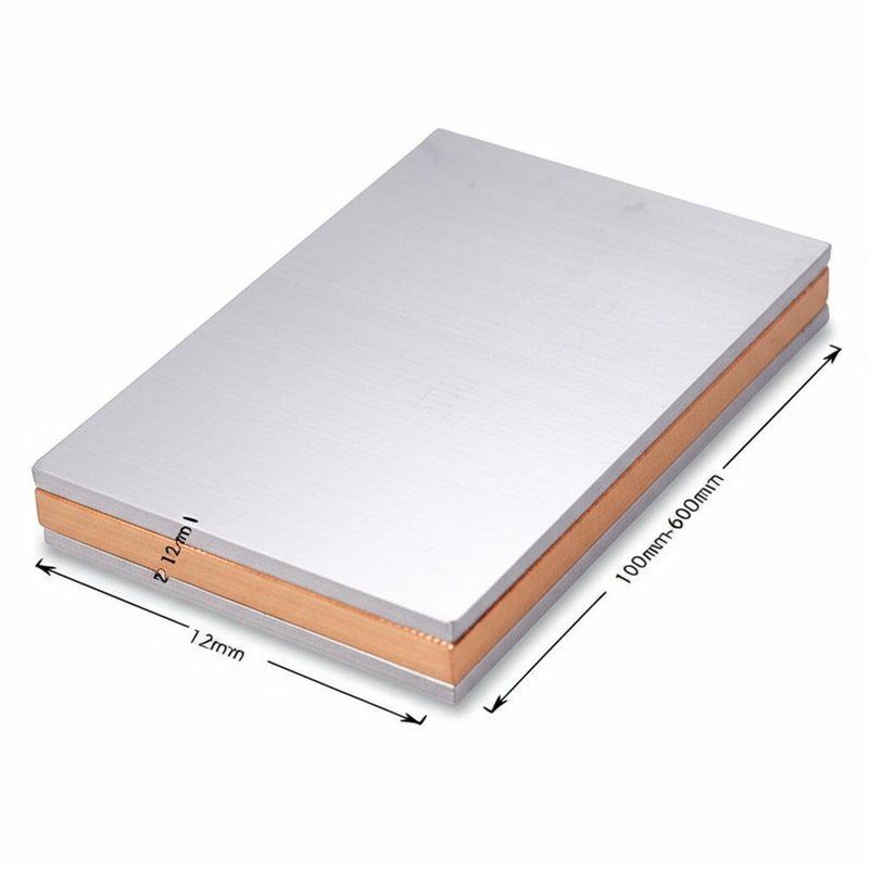 2-12 mm Dicke Titanplatte mit Kupferplatten Metallmaterial 100 mm-6000 mm Länge