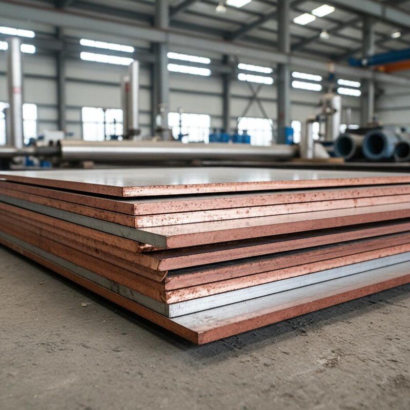 5086 Plattierte Stahlplatte mit Plattendicke von 2 bis 12 mm